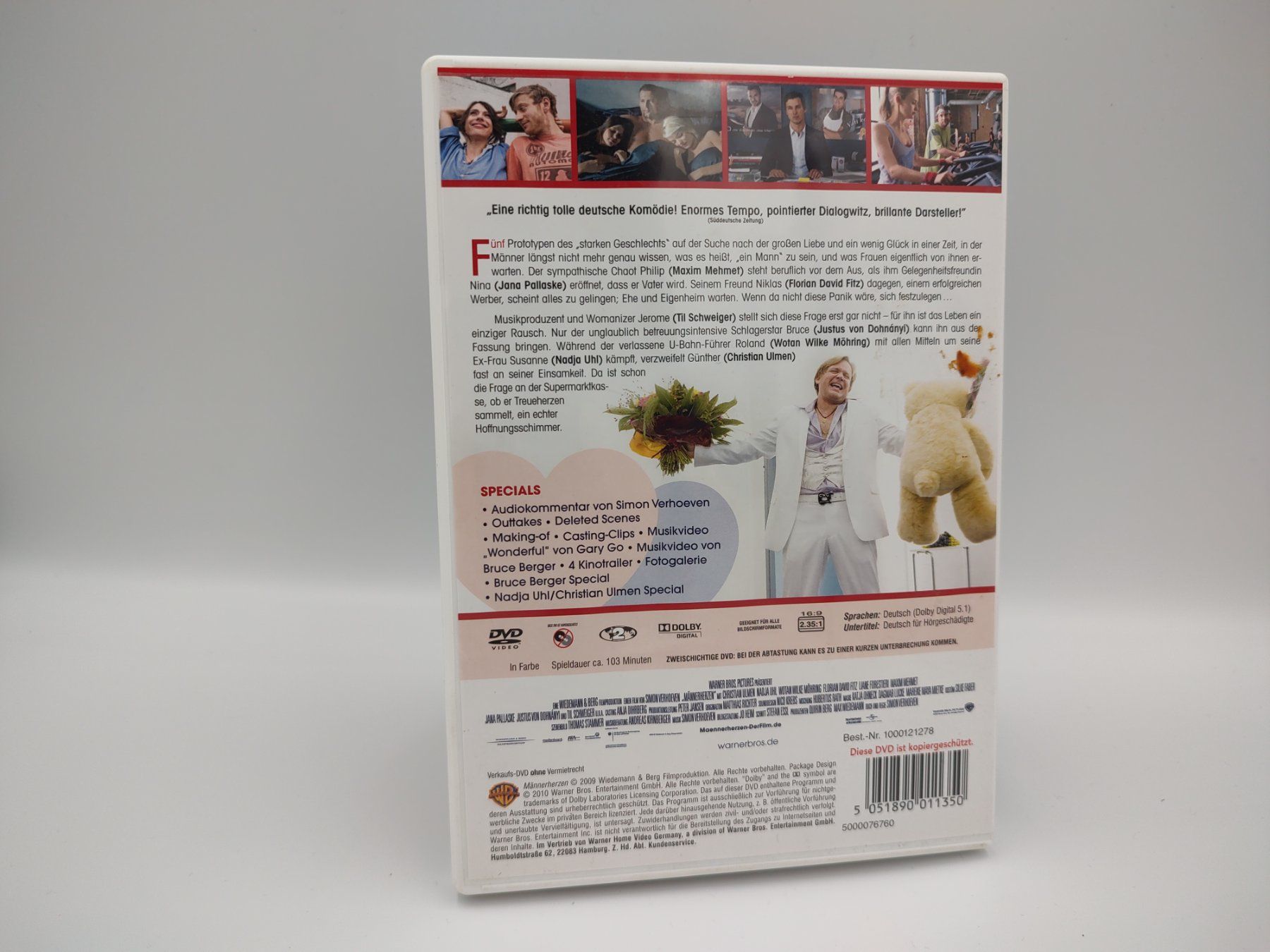Alle DVDs: MÄNNERHERZEN - Versand, nur CHF 2.50! – Gebraucht aus Siblingen von goodprice24 1