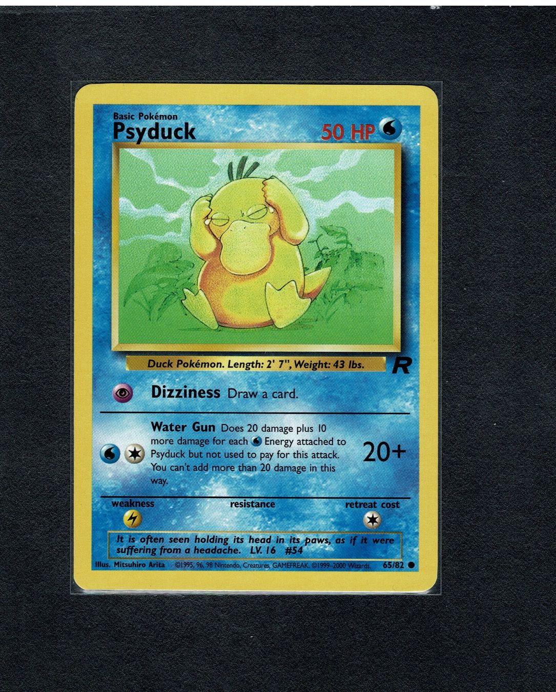 Pokémon Cartes à collectionner: Psyduck - Team Rocket – D'occasion à Giubiasco par rude01
