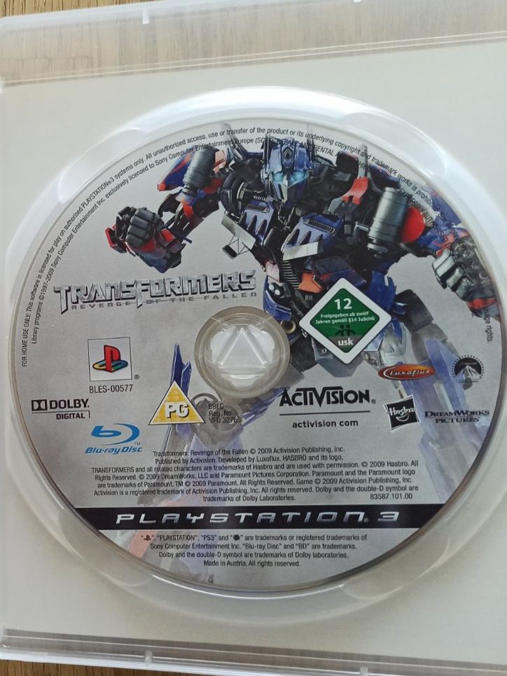Spiele: Transformers Revenge of the Fallen PS3 – Gebraucht aus Oberweningen von mar_87mx 3
