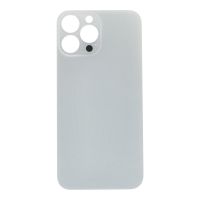 Rückglas für iPhone 13 Pro Max, Weiss mit Logo