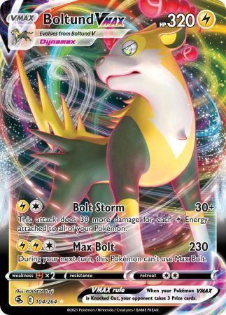 Boltund VMAX 104/264 - Pokémon TCG - EN Fusion Strike | Kaufen Auf Ricardo