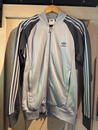 Adidas Trainingsjacke grau Grösse M