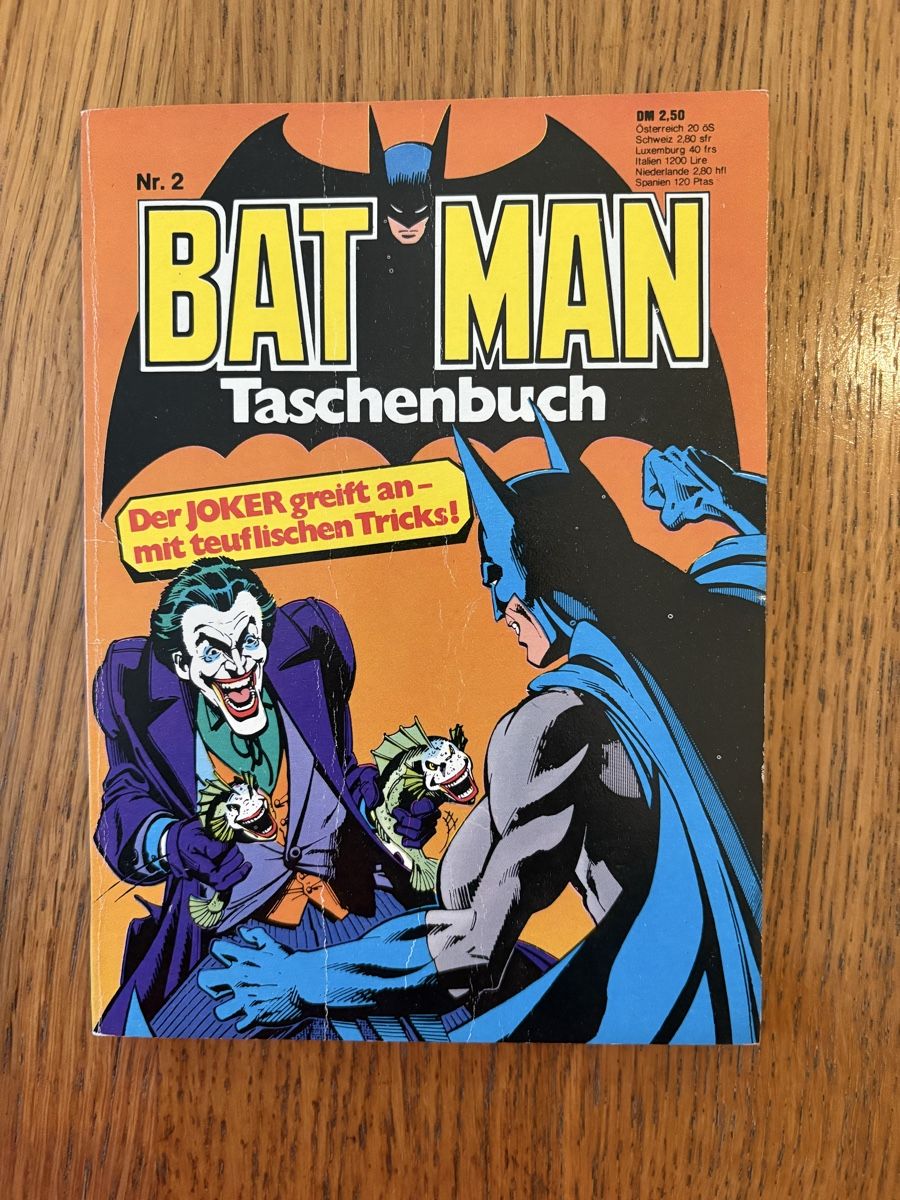 Comics: Batman Taschenbuch 1-8 Komplett! – Gebraucht aus Wangen b. Dübendorf von Antiz1210 1