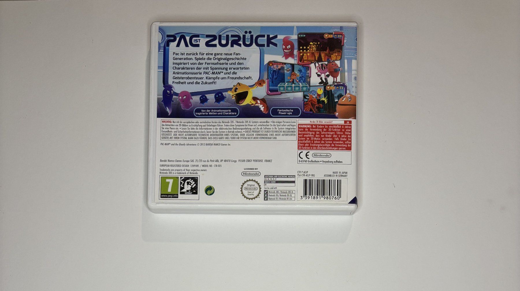 Spiele: 3DS - Pac-Man and the Ghostly Adventures – Gebraucht aus Allschwil von Bullach 2