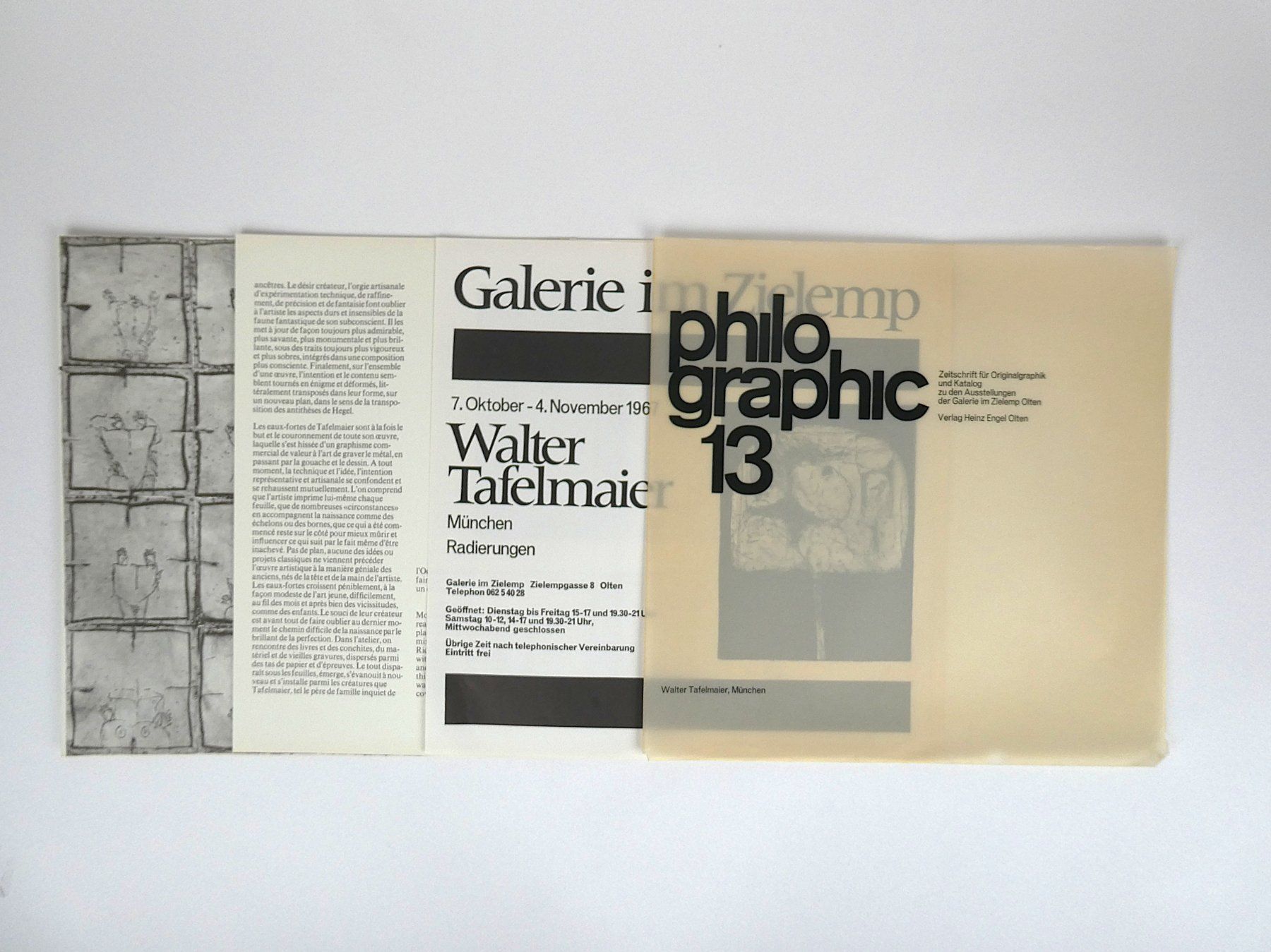 Revues & Magazines: philographic 13 Zeitschrift - Walter Tafelmeier – D'occasion à Urtenen-Schönbühl par Restwert_Schoenbuehl 1