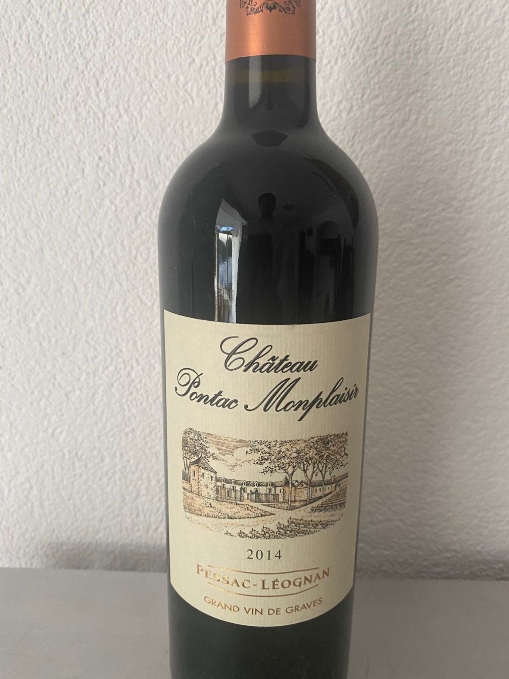 Wein: CHATEAU PONTAC MONPLAISIR PESSAC 2014 – Neu und originalverpackt aus Crans VS von wine-trader