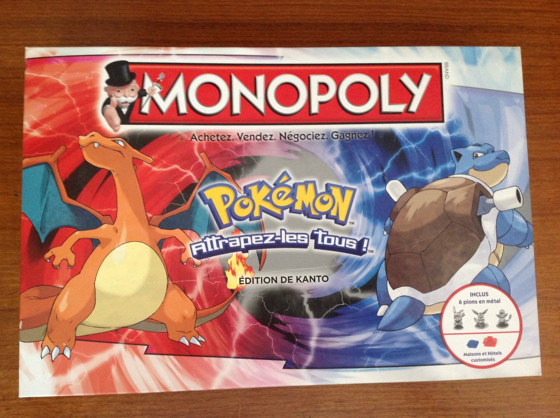 Giochi: Monopoly pokemon -  editions - 2014 - Editions de Kanto – Usato da Vuiteboeuf venduto da broticaire