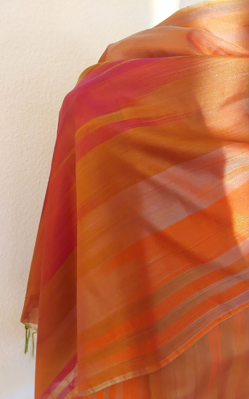 Foulard & Sciarpe: Schal Foulard orange – Usato da Köniz venduto da scopello12 2