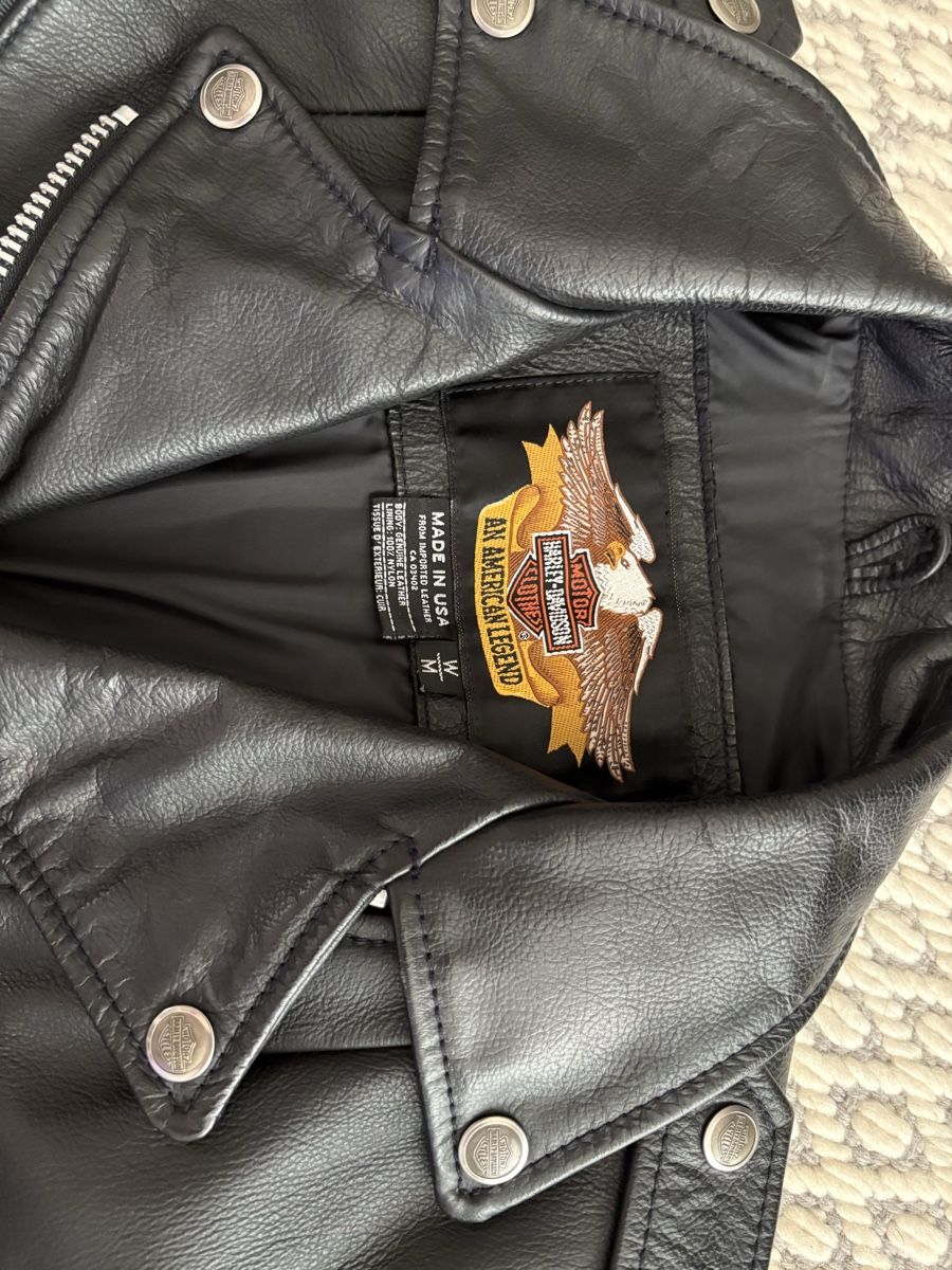 Harley-Davidson Giacche: Harley-Davidson Leather Jacket Black Size M Used – Nuovo (secondo la descrizione) da Goldau venduto da nic_75p6 1