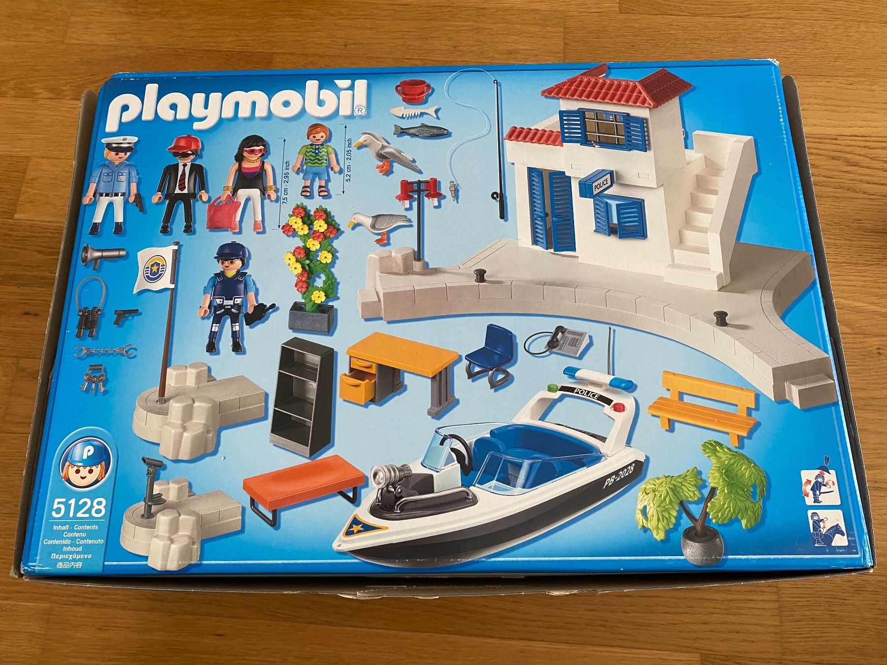Playmobil Giocattoli: Playmobil Hafenpolizei mit Schnellboot – Usato da Riedholz venduto da lenibeni03 3