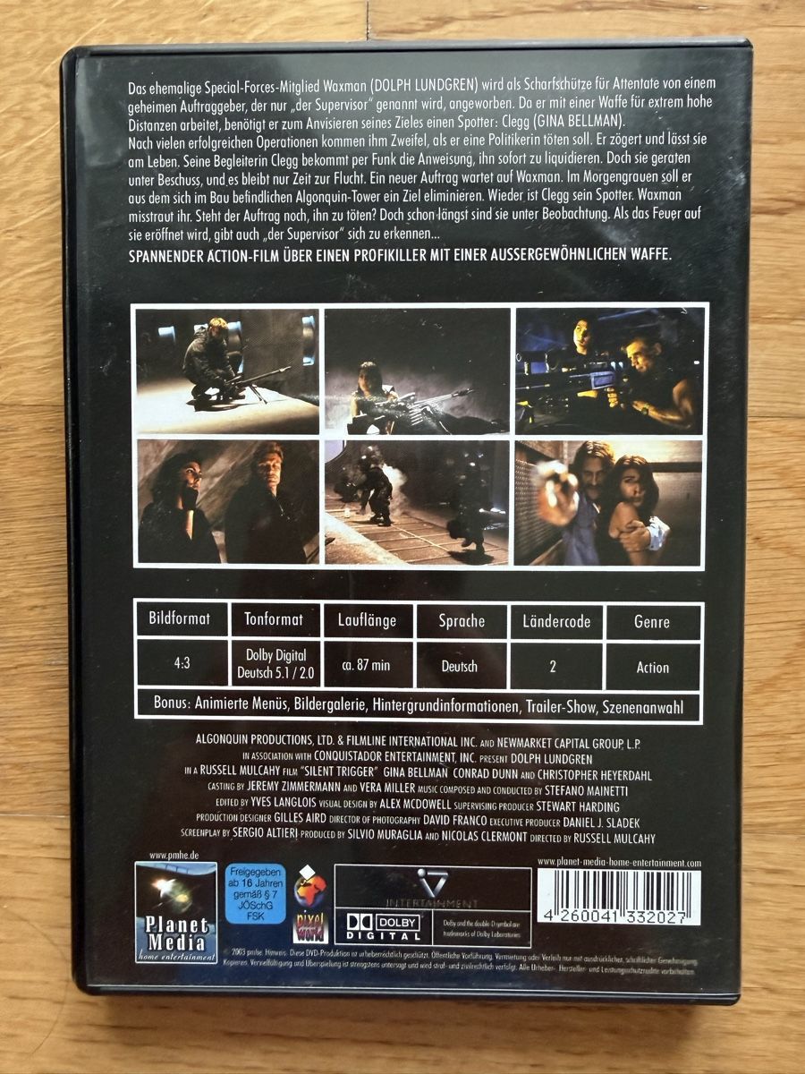 Alle DVDs: Silent Trigger (1996) DVD Dolph Lundgren – Gebraucht aus Kölliken von nerdorado 1