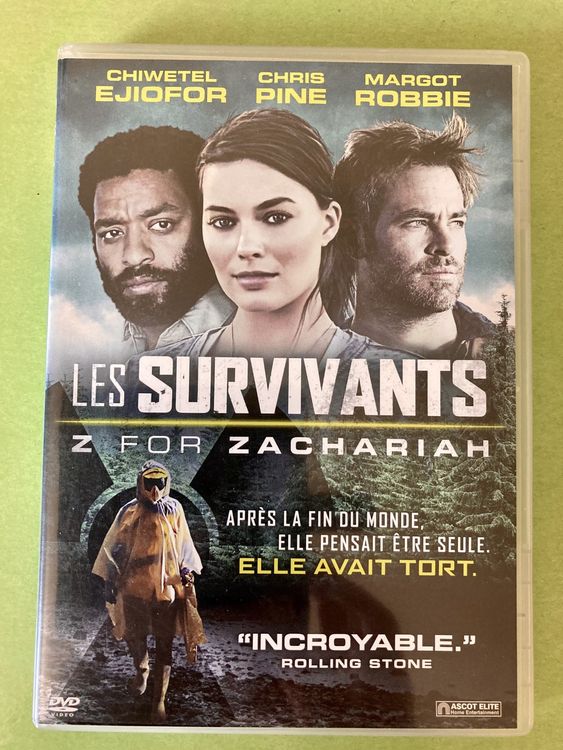 Les survivants Margot Robbie Chris Pine Chiwetel Ejiofor (Gebraucht