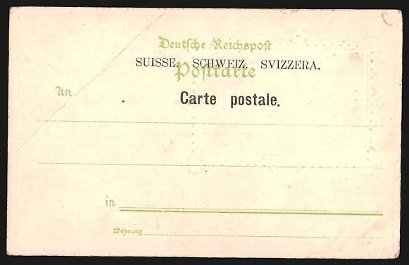 Cartoline postali: Präge-AK Basel, Blick auf den Münster, – Usato da Berlin venduto da bartko-reher 1