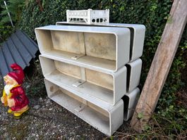 8 Vintage Hydrokultur Pflanzentöpfe