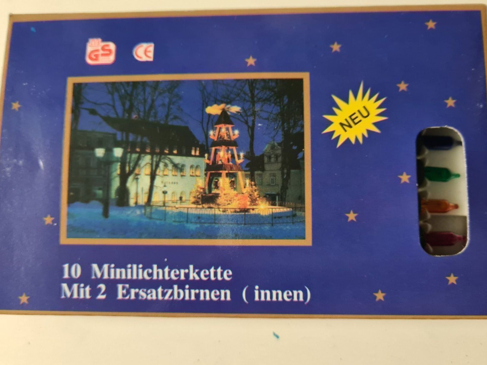 Ghirlande e barre luminose: Elektrische Mini Lichterkette farbig – Nuovo e nell'imballaggio originale da Amriswil venduto da kleindeko 2