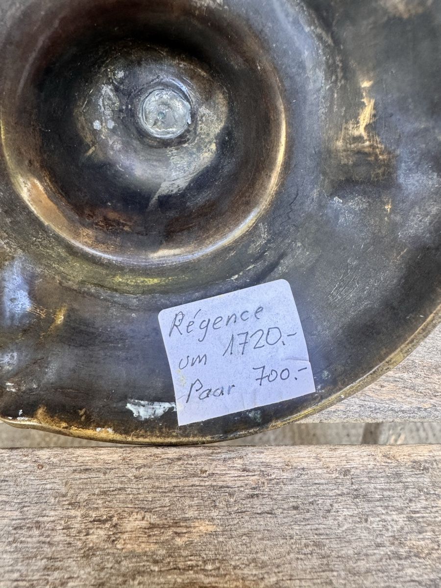 Kerzenständer: Messing Kerzenständer  Régence, um 1720, CHF 700.- – Gebraucht aus Küttigen von Melisch1000 5