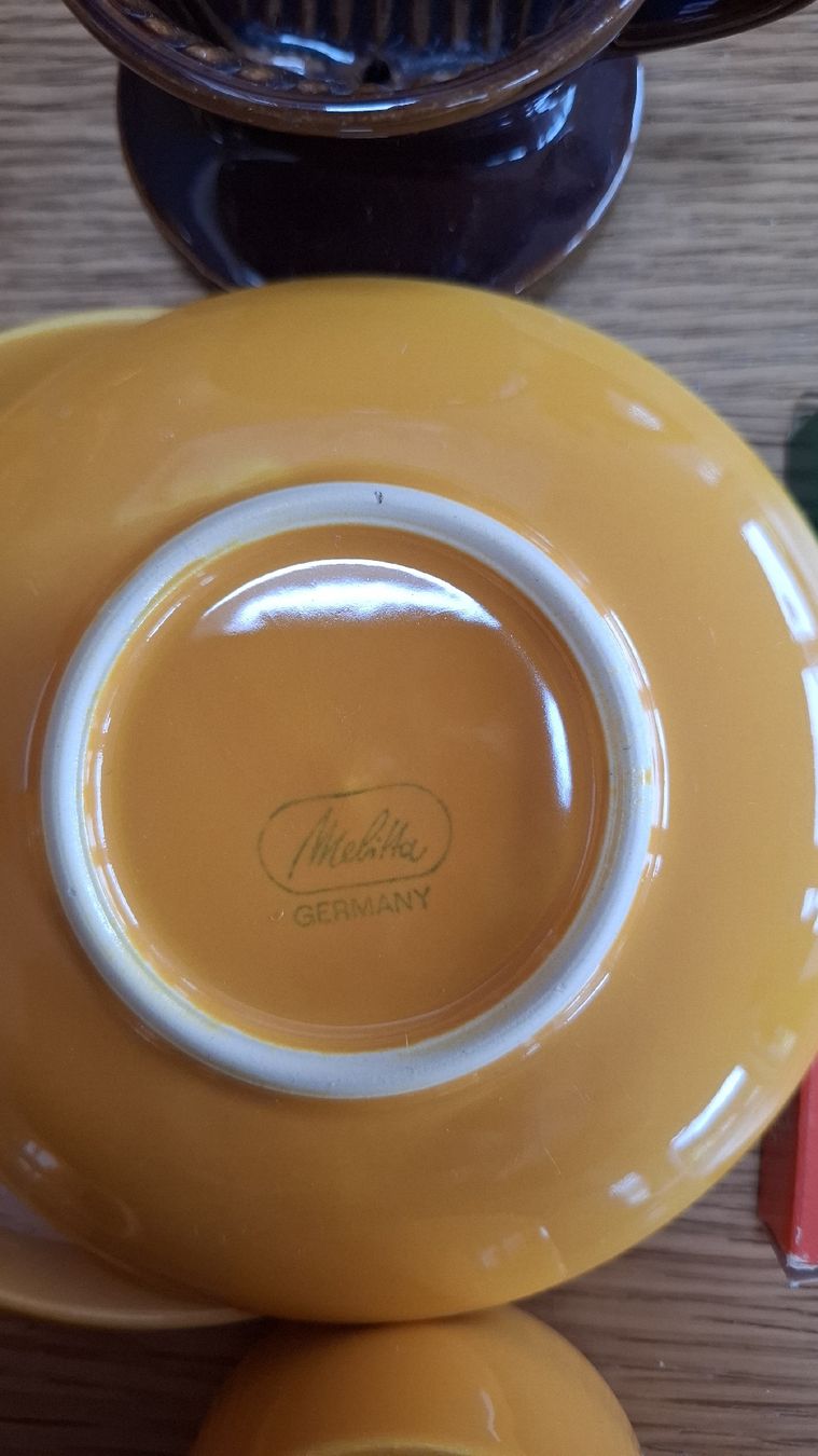 Melitta Set di piatti: Melitta Keramik Kaffeeset Kinder  – Nuovo (secondo la descrizione) da Brünisried venduto da san_74_bu 1