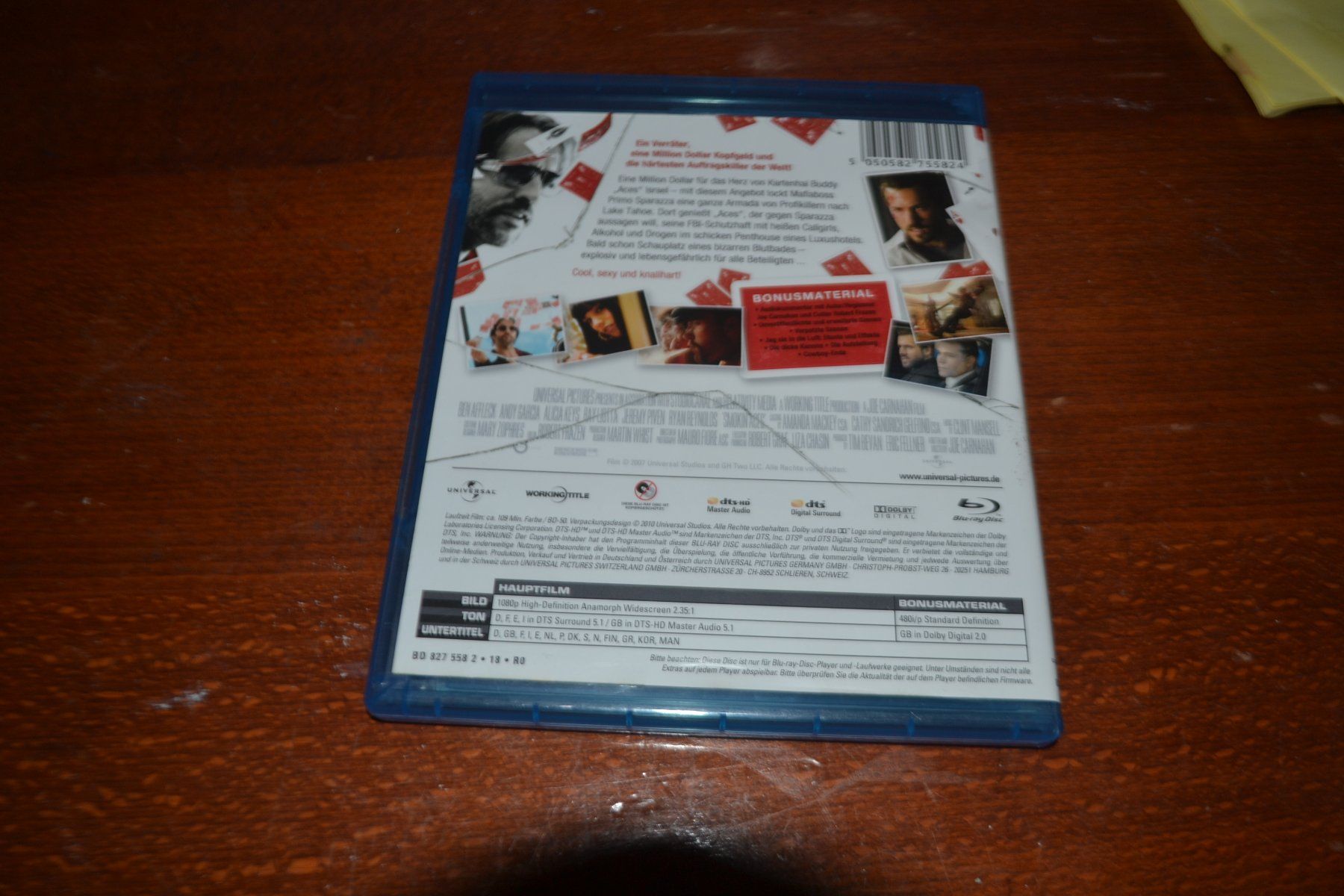Alle DVDs: Smoking Aces – Gebraucht aus Laupen ZH von chefdom 1