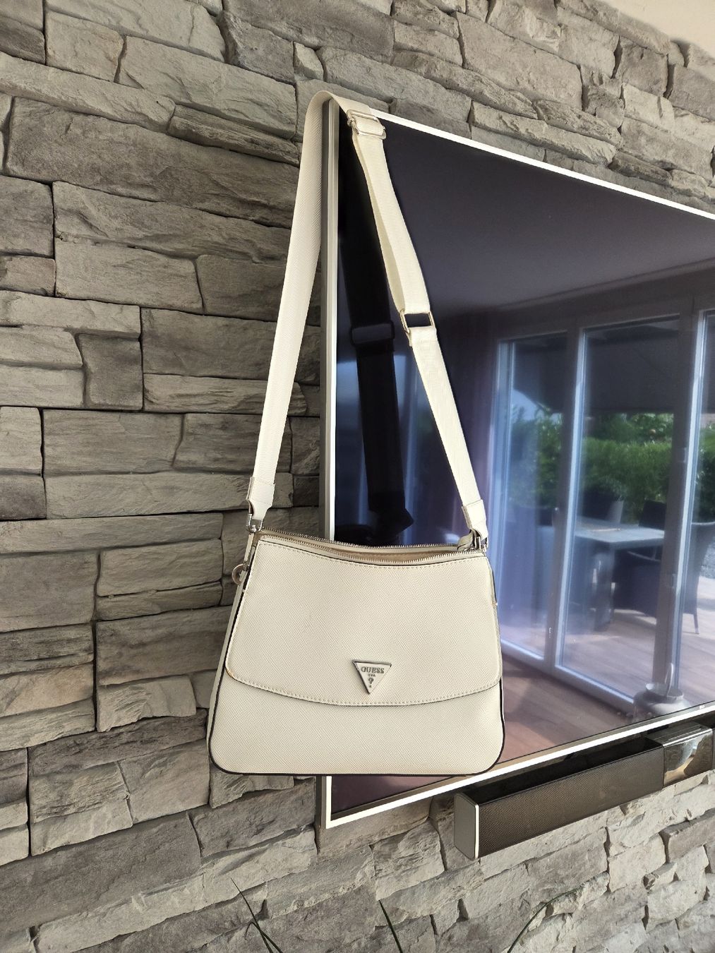 Guess Borse da donna: Guess Tasche weiss – Nuovo (secondo la descrizione) da Rothenburg venduto da Vbrische
