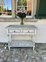 Großer Massivholz-Gärtnertisch / Pflanztisch  Vintage