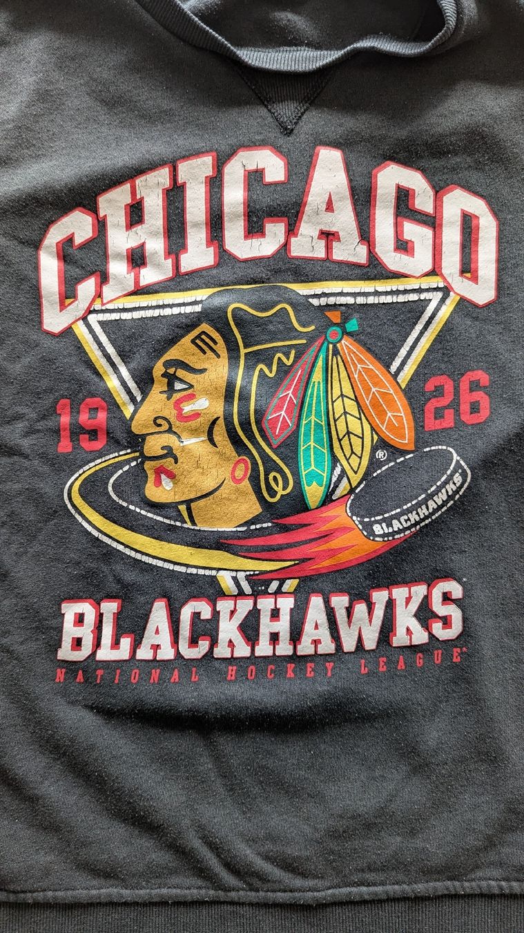 Maglioni & Felpe: Chicago Blackhawks Pullover – Usato da Moosseedorf venduto da Sonnenschein..