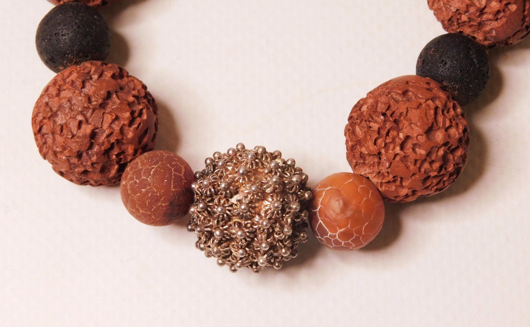Catenine: Vintage Rudraksha-Halskette – Usato da Emmenbrücke venduto da Neverlaand-22 1