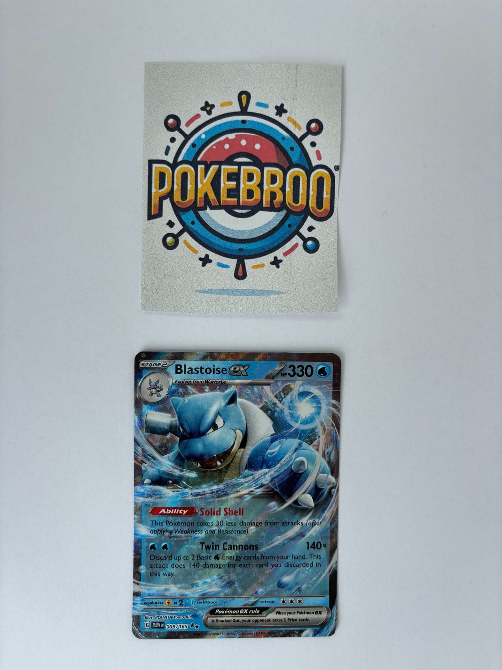 Pokémon Carte collezionabili: Carte Pokémon 151 Blastoise ex 009/165 – Nuovo (secondo la descrizione) da Peseux venduto da AceShop