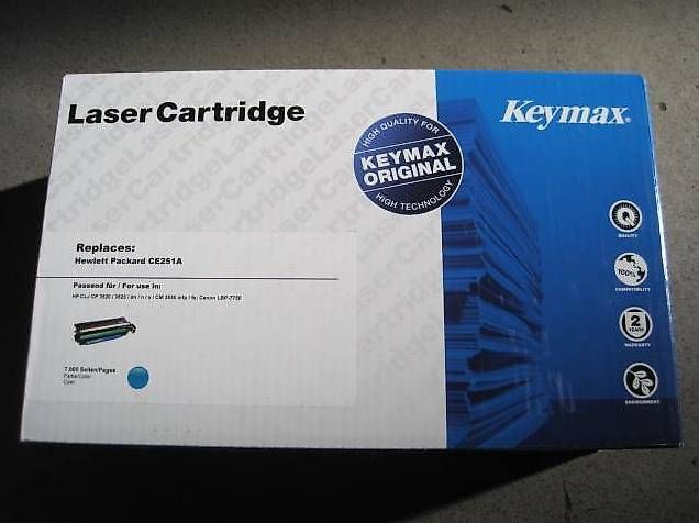 Druckerpatronen & Toner: Cartouche HP CE251A Cyan – Gebraucht aus Grolley von Qayer