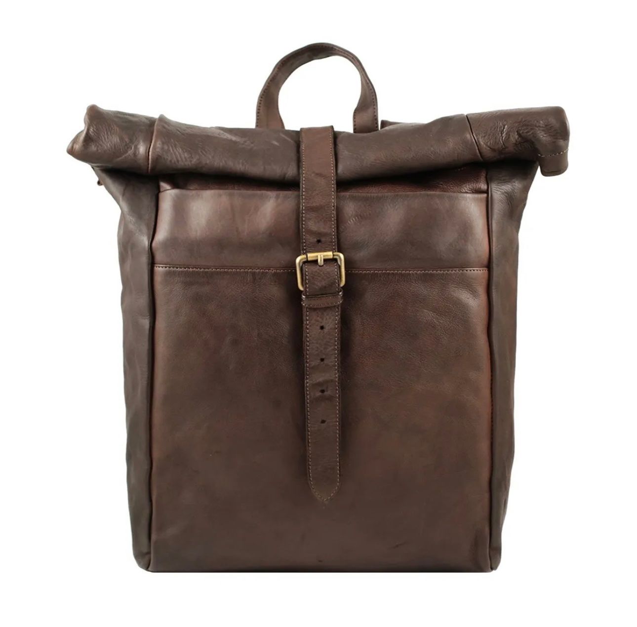 Zaini: Lederrucksack Torino - Farbe: Braun – Nuovo e nell'imballaggio originale da Wittenbach venduto da WWW.DRILUBAGS.CH