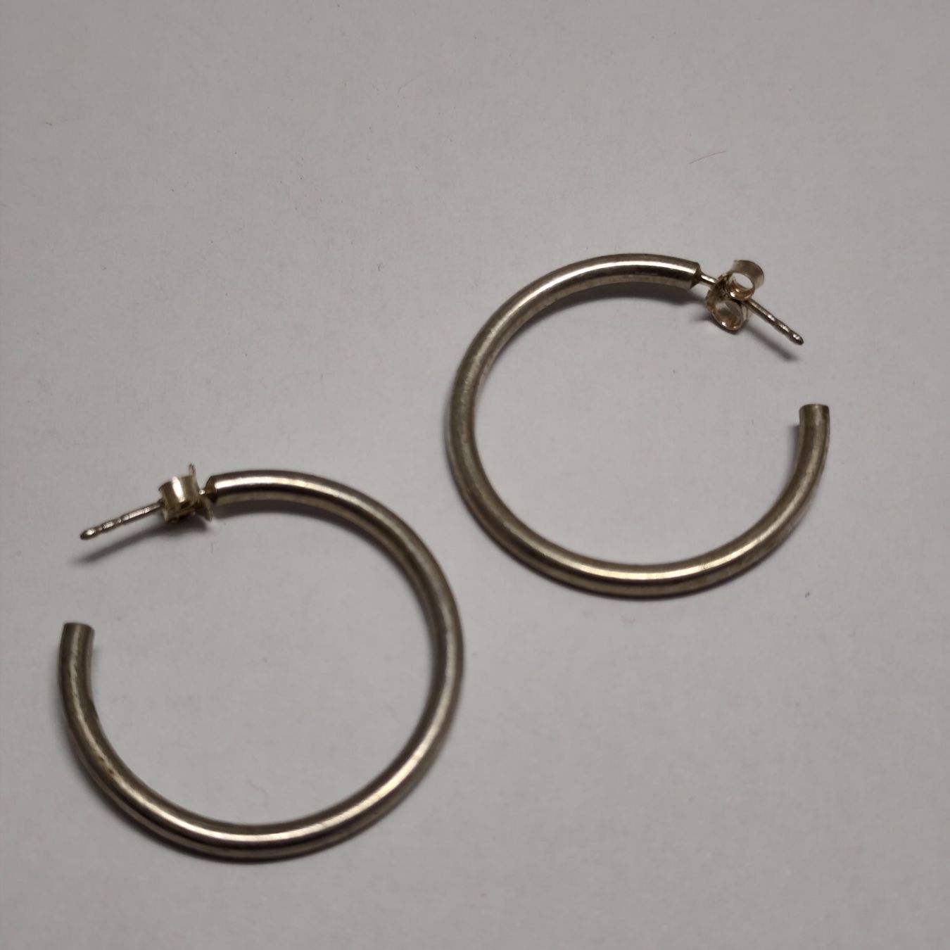 Orecchini pendenti & Orecchini a lobo: Vintage Silver silber Stud Earrings Boucles d'Oreilles #A3 – Usato da Châtelaine venduto da Tropic.Watch2