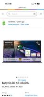Sony 65” OLED 65A90J – OLED-Flaggschiff, sehr günstiger Prei