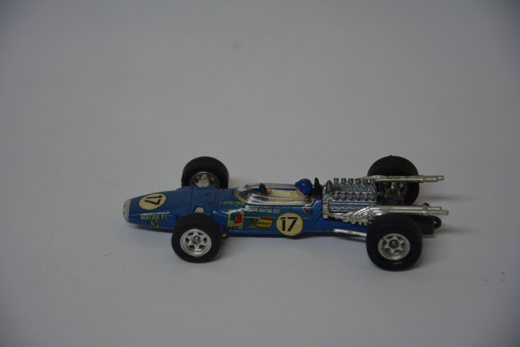 Miniature Matra F1 – Dinky Toys France 1417 – Échelle 1:43 – Zamak Bleu