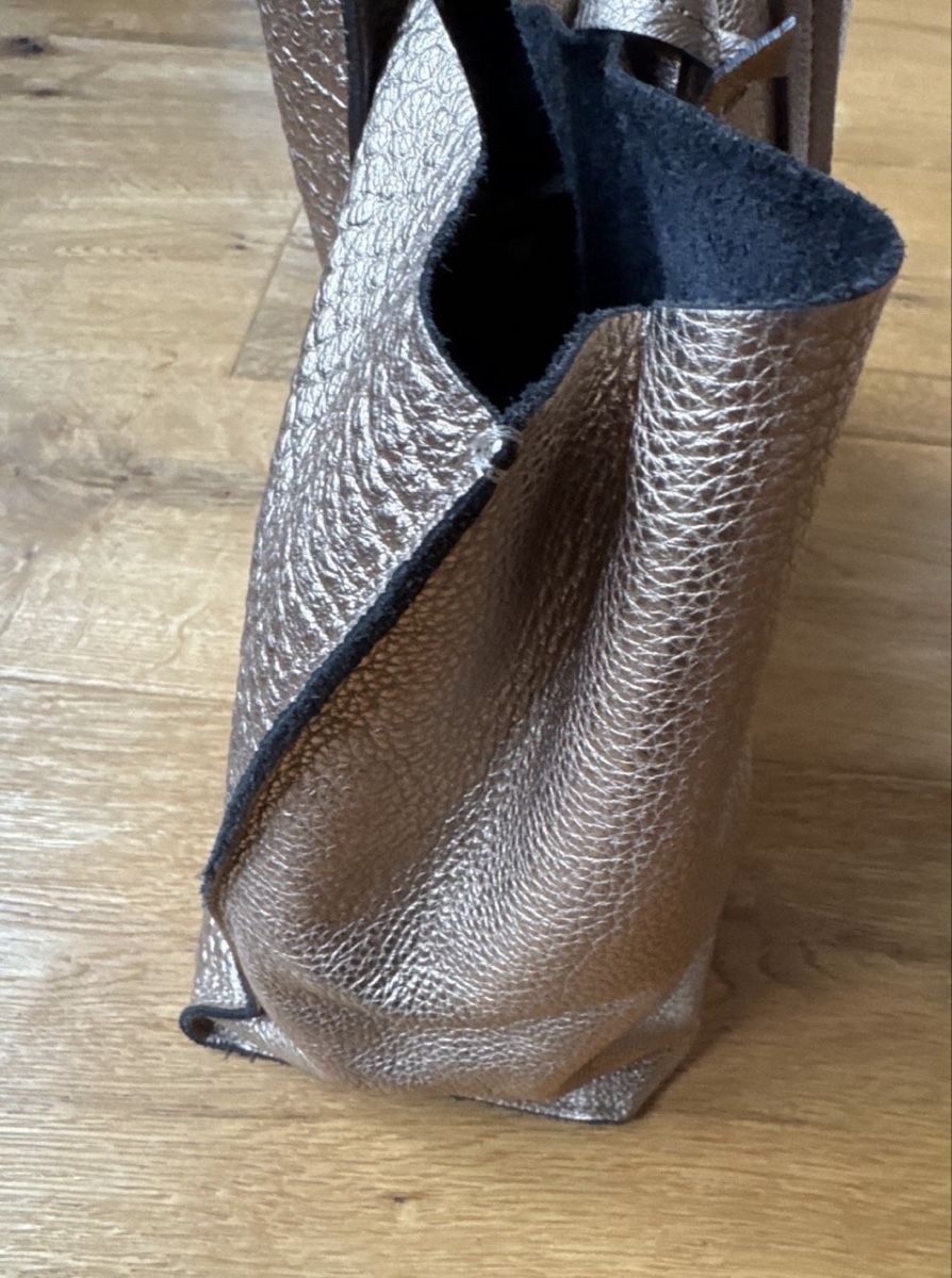 Marc Cain Taschen für Damen: Marc Cain Umhängetasche, bronze-metallisé – Gebraucht aus Zürich von Punkt... 6