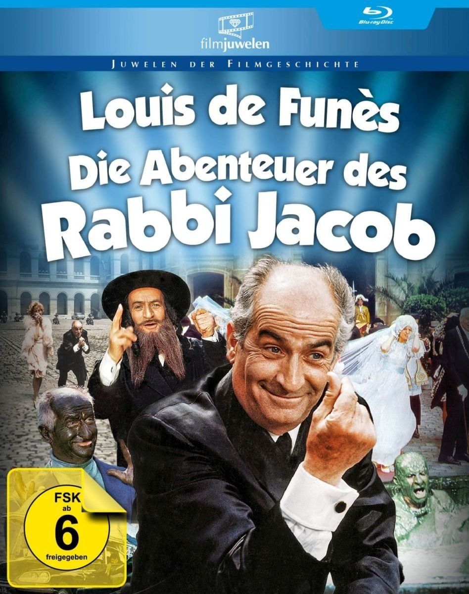 Alle DVDs: Louis de Funès: Die Abenteuer des Rabbi Jacob (Blu-Ray) – Gebraucht aus Binz von Hailqueen