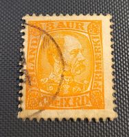 Island alte briefmarke