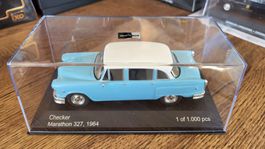 Checker Marathon 327 1964 1:43 White Box