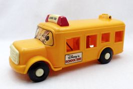 WALT DISNEY SCHOOL BUS VINTAGE IN N' OUT BY ILLCO