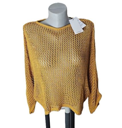 NEU MANGO Suit Häkel- Strick Pullover Gr. XS-S statt 50.00