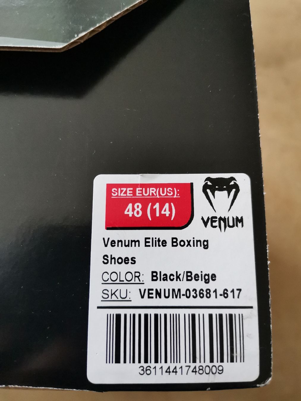 Scarpe da uomo: Boxschuhe Venum Gr. 48 – Nuovo e nell'imballaggio originale da Winterthur venduto da Chinaza 4