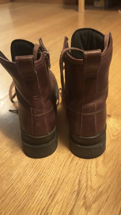 Camper Brutus Boots femme, taille 40, cuir bordeaux 🔥 (Gebraucht