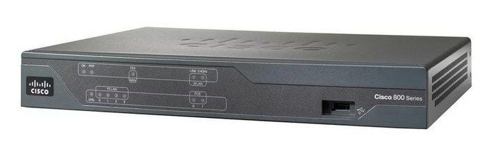 Modems & Router: Cisco 881 WLAN Router – Gebraucht aus Ennetbürgen von Sausolito