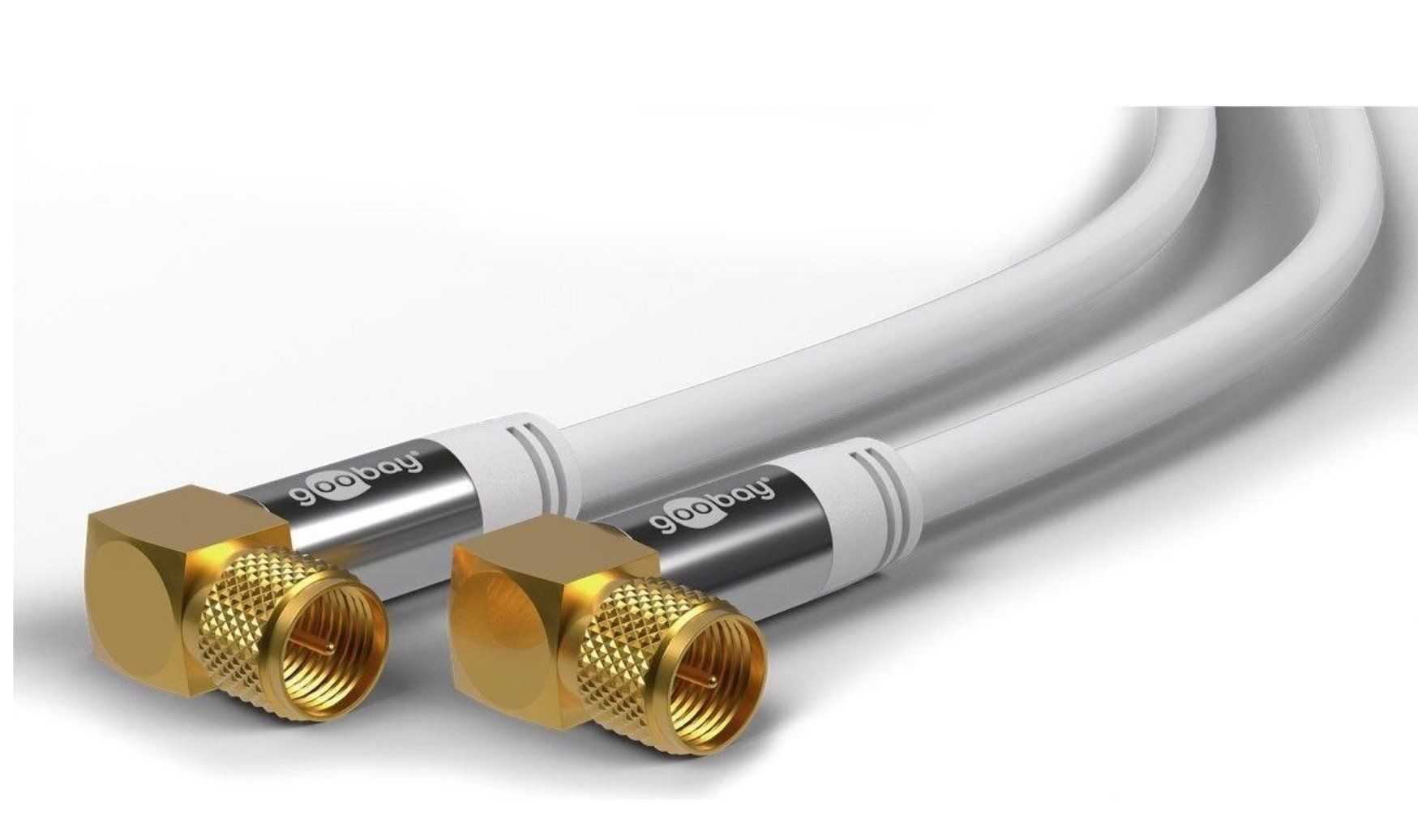 Cavi: Goobay Anschlusskabel 135 dB, SAT Kabel - 10m – Nuovo e nell'imballaggio originale da Fislisbach venduto da GenerousClub