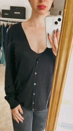Escada Silk Cashmere Cardigan – Gr. 44