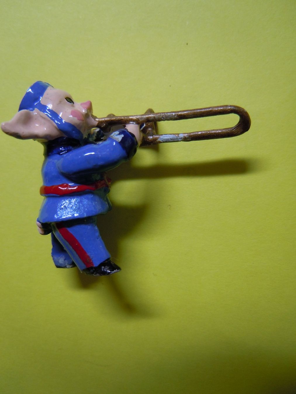 Statuette: Schweine Musik aus Blei Handbemalt – Usato da Luzern venduto da Baumli1 7
