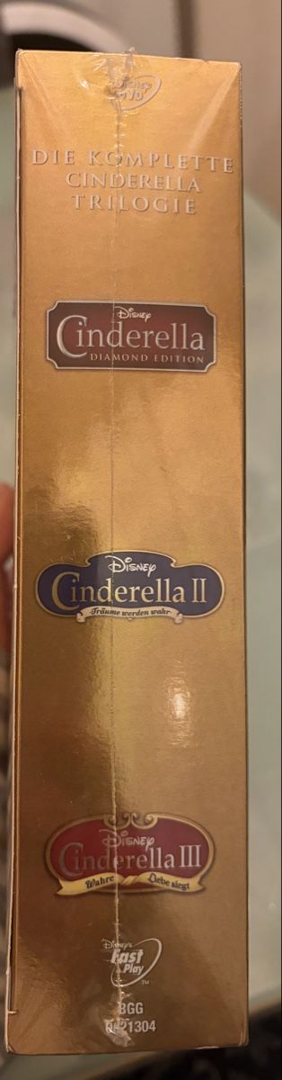 Alle DVDs: Cindarella 3 DVDs  – Neu und originalverpackt aus Basel von Brunner.T 1