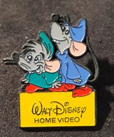 BB782  Pin Walt Disney HOME VIDEO - Cinderella & der Jaq Gus