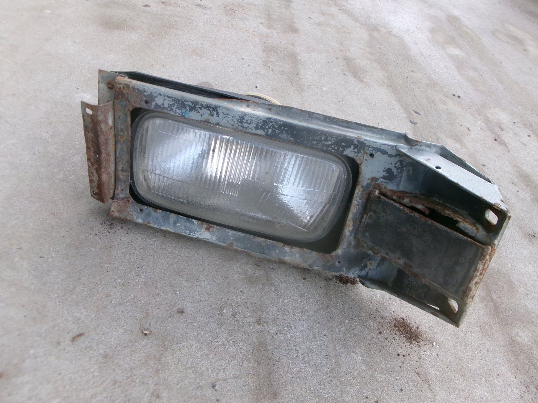 Saurer Fari: Saurer / Opel Rekord -Commodore  Bosch  H4 Scheinwerfer – Difettoso da Eschenbach SG venduto da GM-29 1