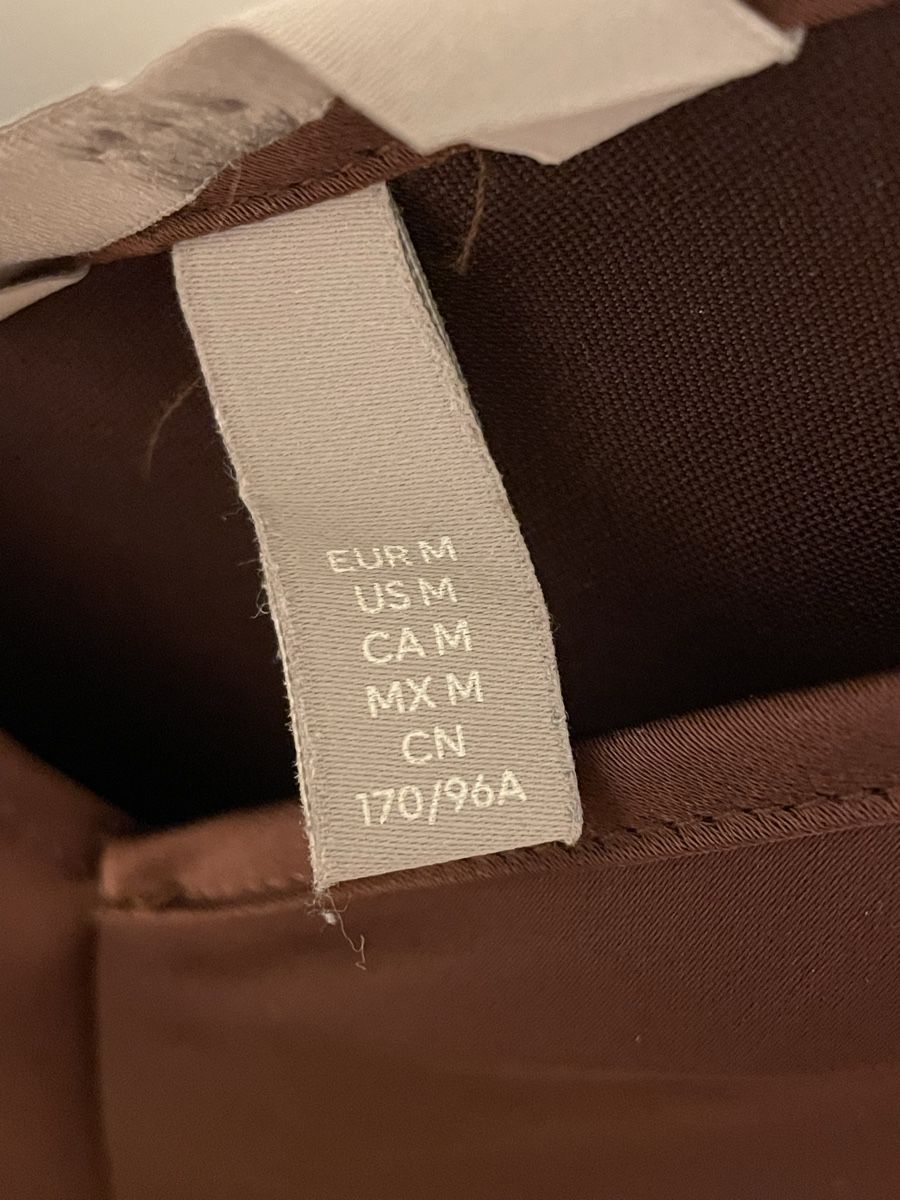 H&M Vestiti: Satin-Kleid – Usato da Zürich venduto da nistam 2