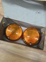 2 Einzweckleuchten orange 75 mm für ebene Flächen neu