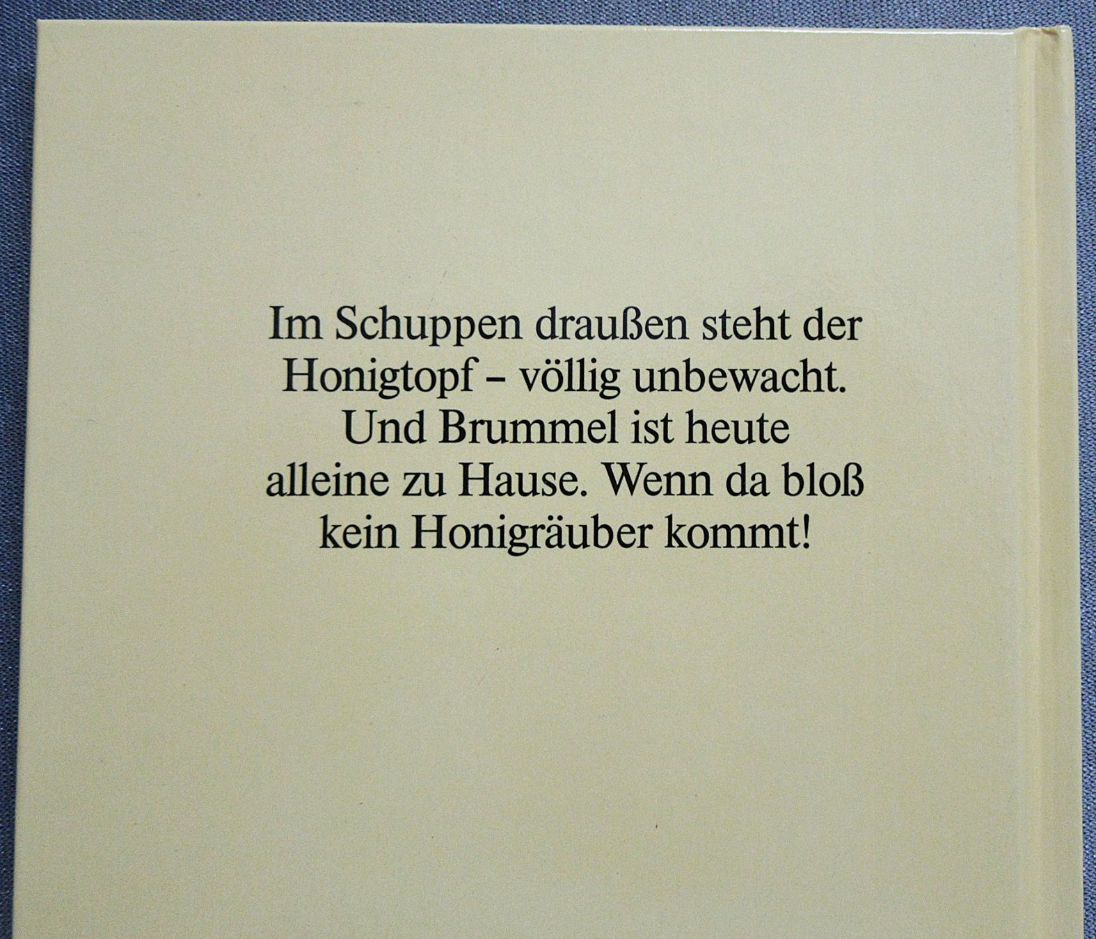 Bücher: Brummel - Der Bewacher des Honigtopfes – Gebraucht aus Auenstein von Padabimbim 1